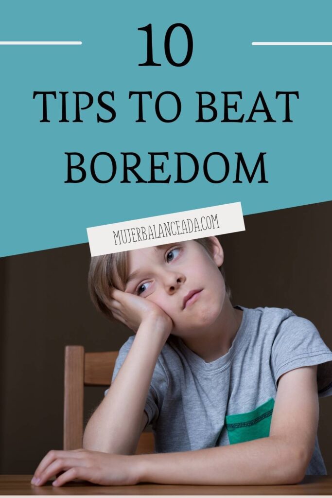 kid bored sitting at a table, 10 tips to beat boredom